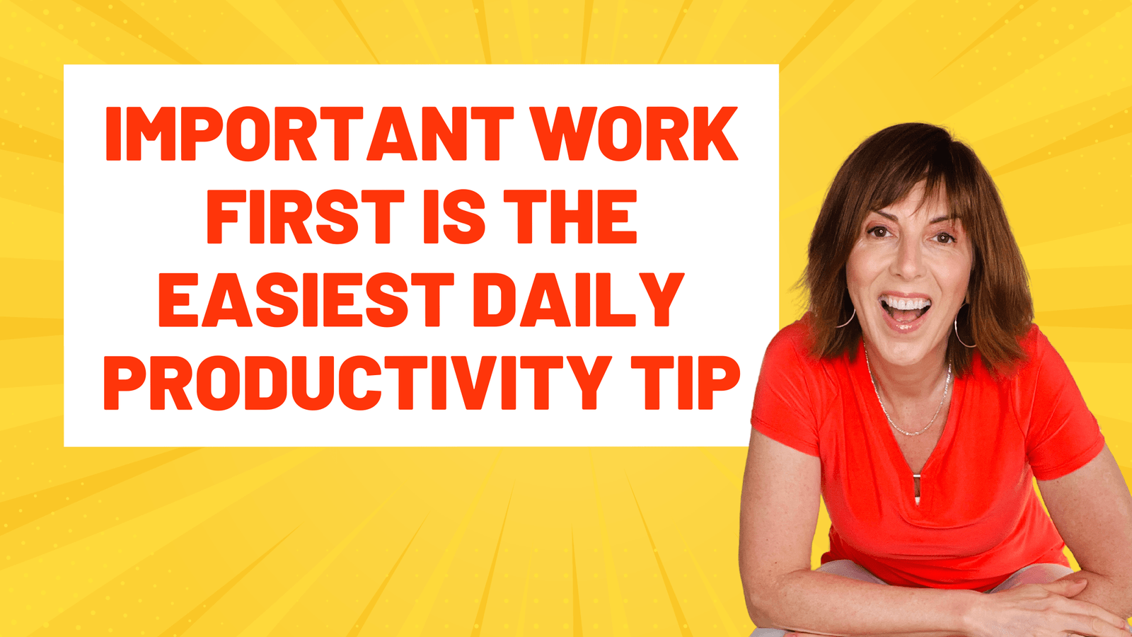 Important Daily Productivity Tips For Your Business