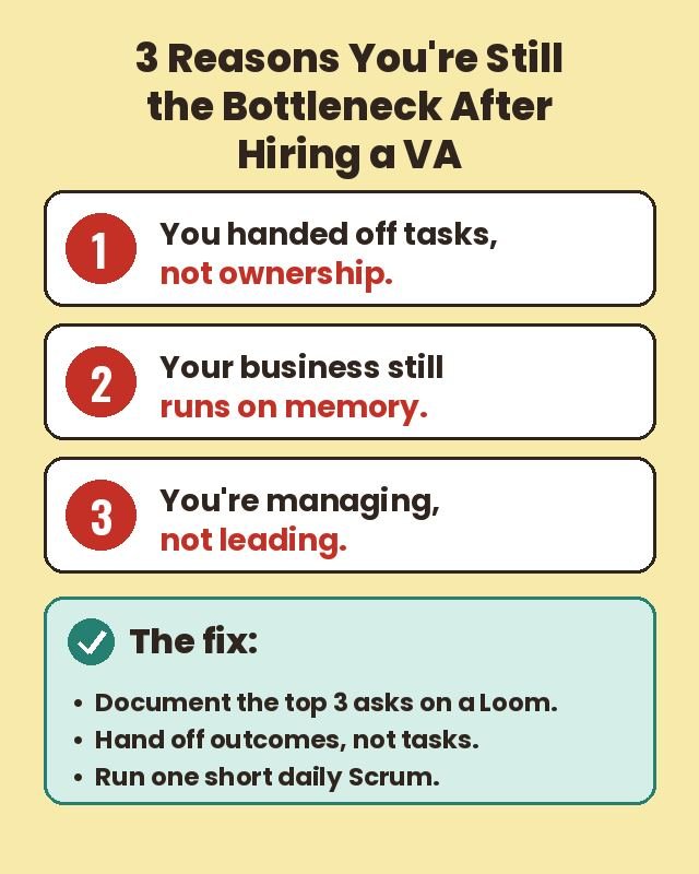 3 reasons your virtual assistant is not working and the fix