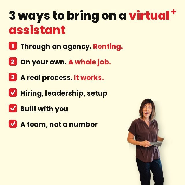 3 ways to bring on a virtual assistant instead of a VA agency