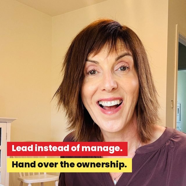 Lead instead of managing your team, Kris Ward